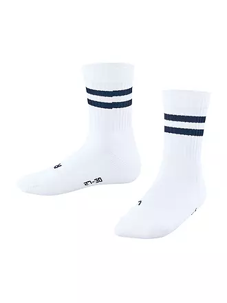 FALKE | Kinder Socken DYNAMIC white / navy | 